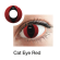 Crazy Colors cat eye red