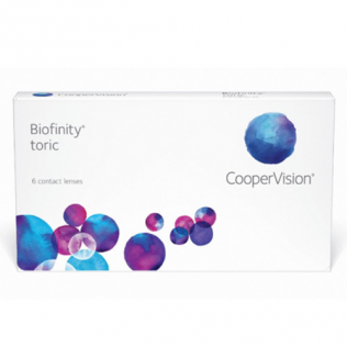 biofinity toric coopervision 6 lenti